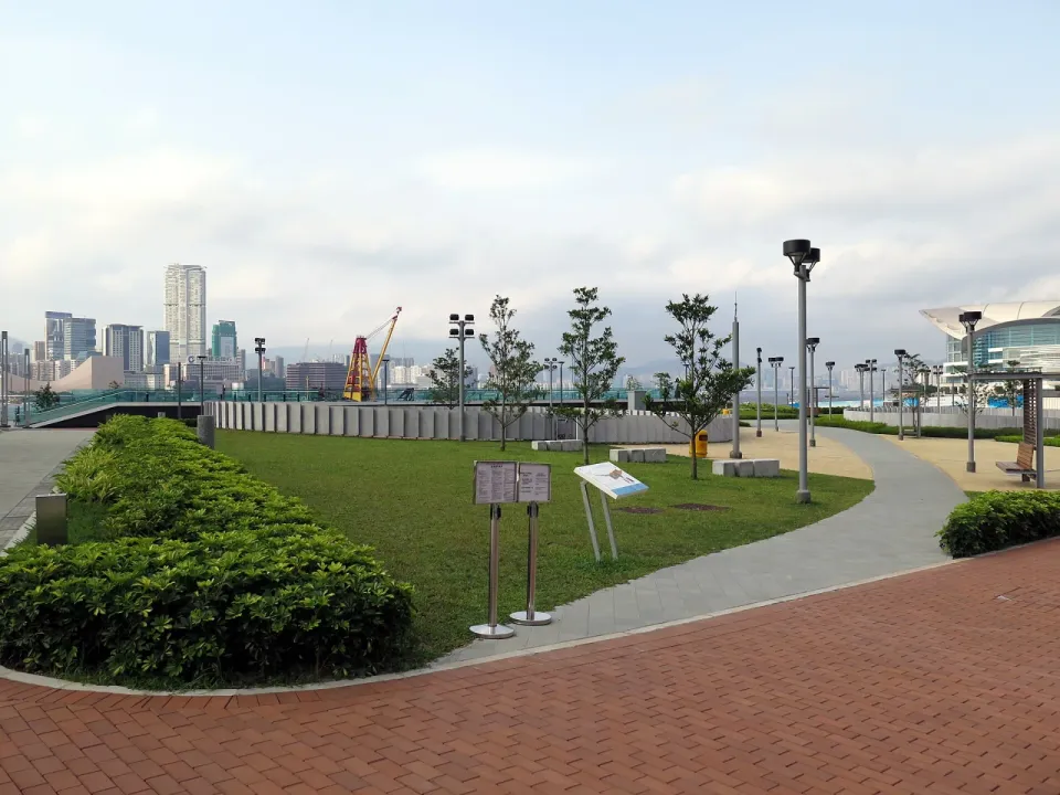 Pet garden in the Central Section of the promenade