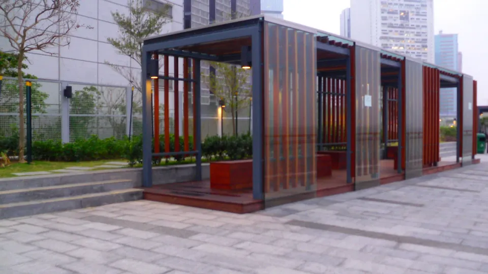 Waterfront promenade beside Quarry Bay Pet Garden