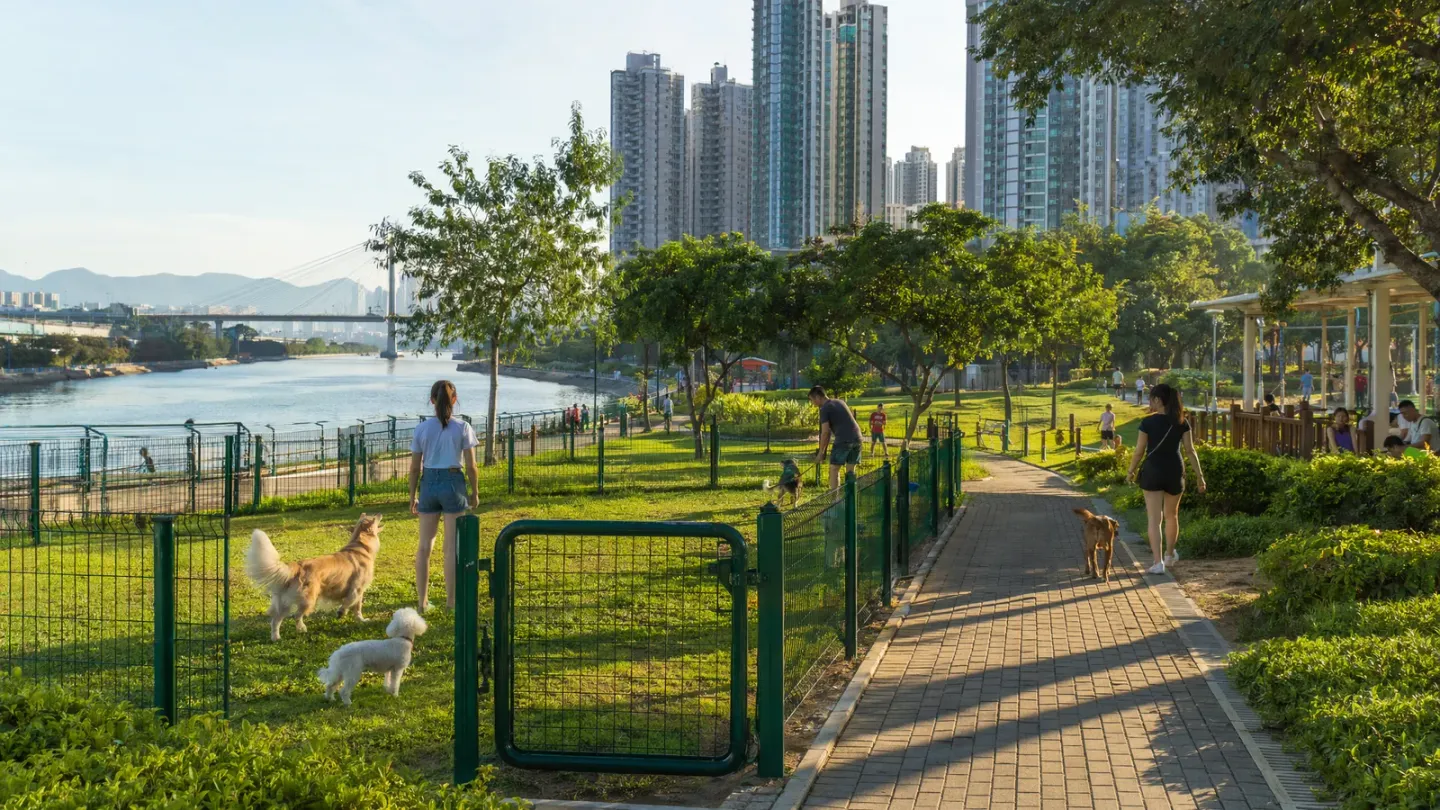 Exterior of Tsuen Wan Park Pet Garden