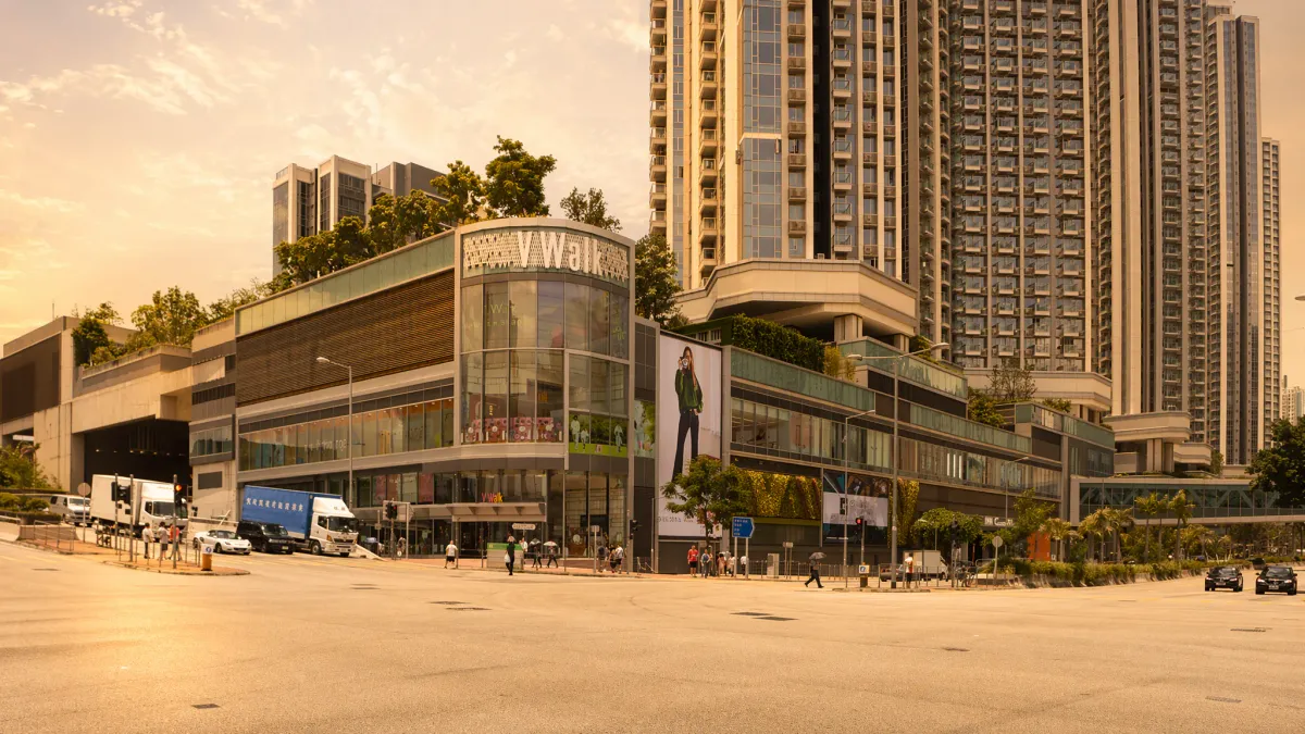 Exterior of V Walk
