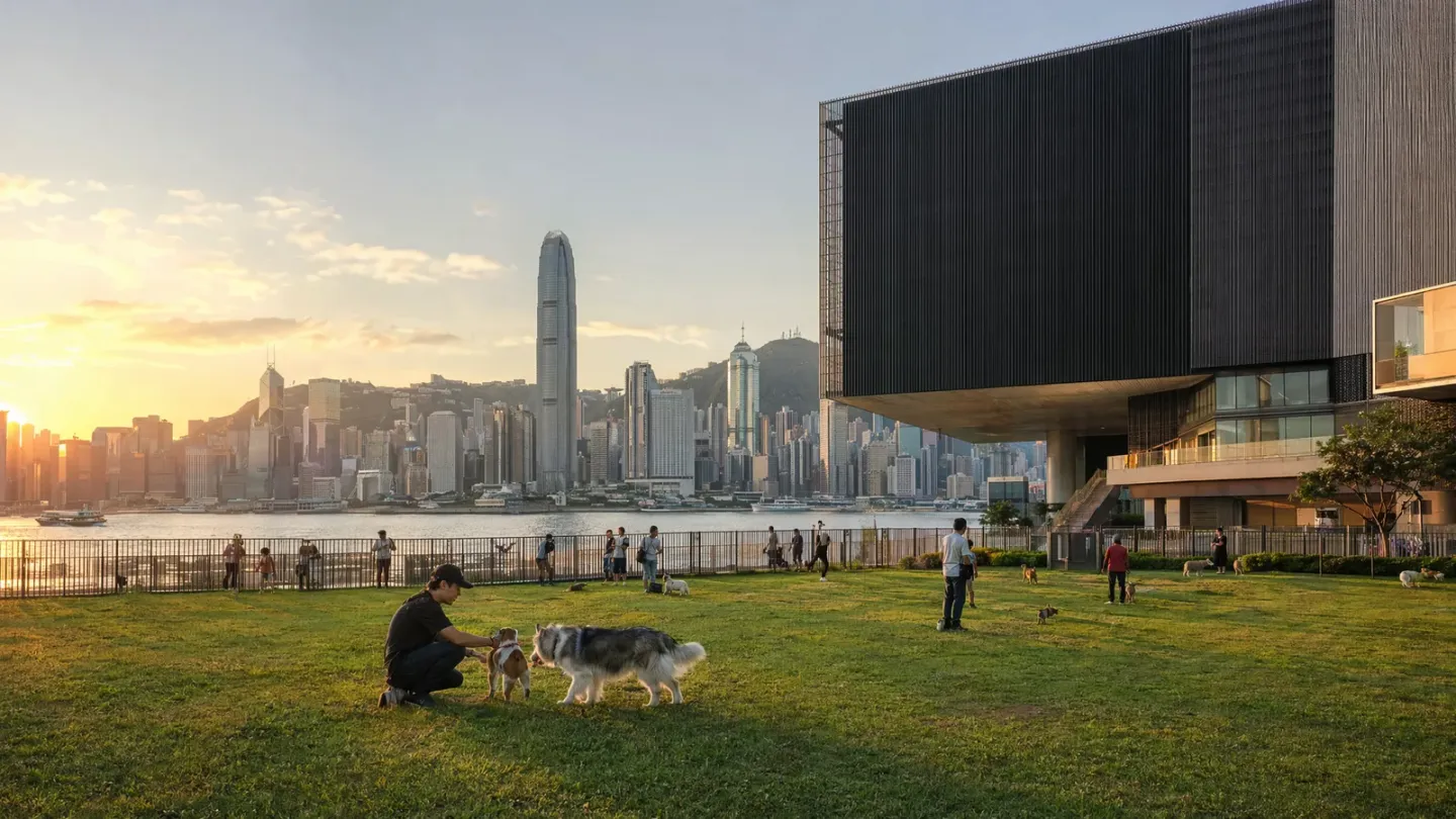 Exterior of West Kowloon Art Park & Pet Zone