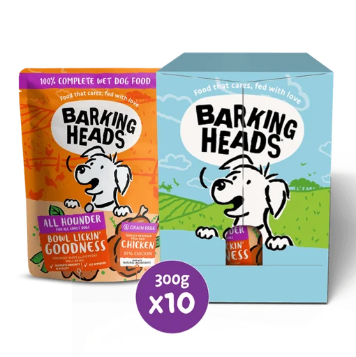 BARKING HEADS 狗糧包裝