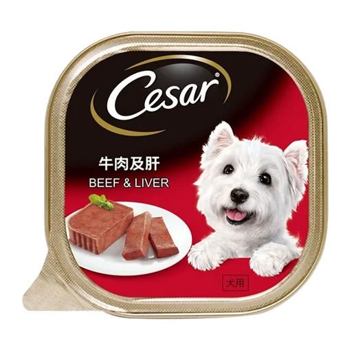 Cesar 狗糧包裝