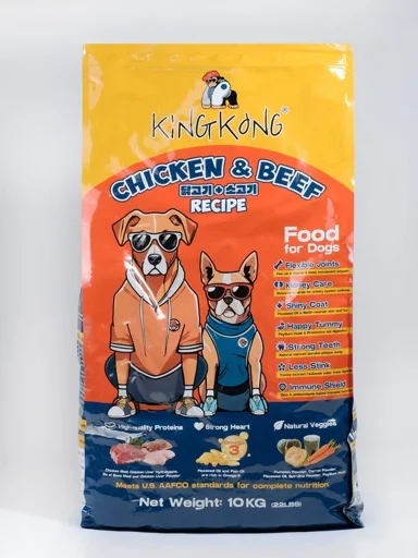 KING KONG 狗糧產品包裝