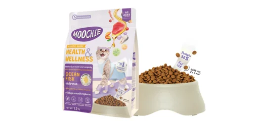 Moochie 狗糧產品包裝