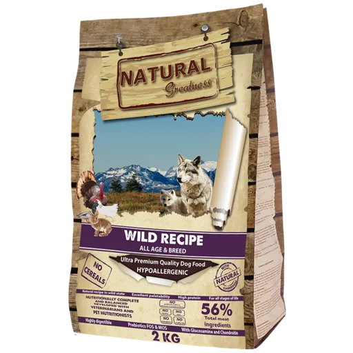 Natural Greatness 狗糧產品包裝