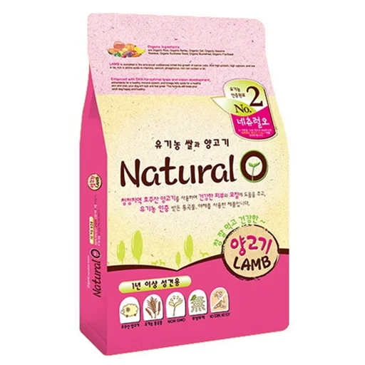 Natural O 狗糧產品包裝