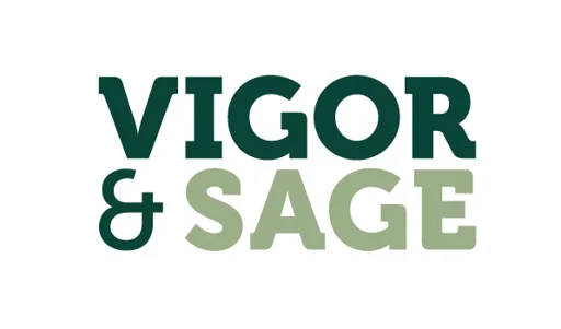 Vigor & Sage 品牌標誌